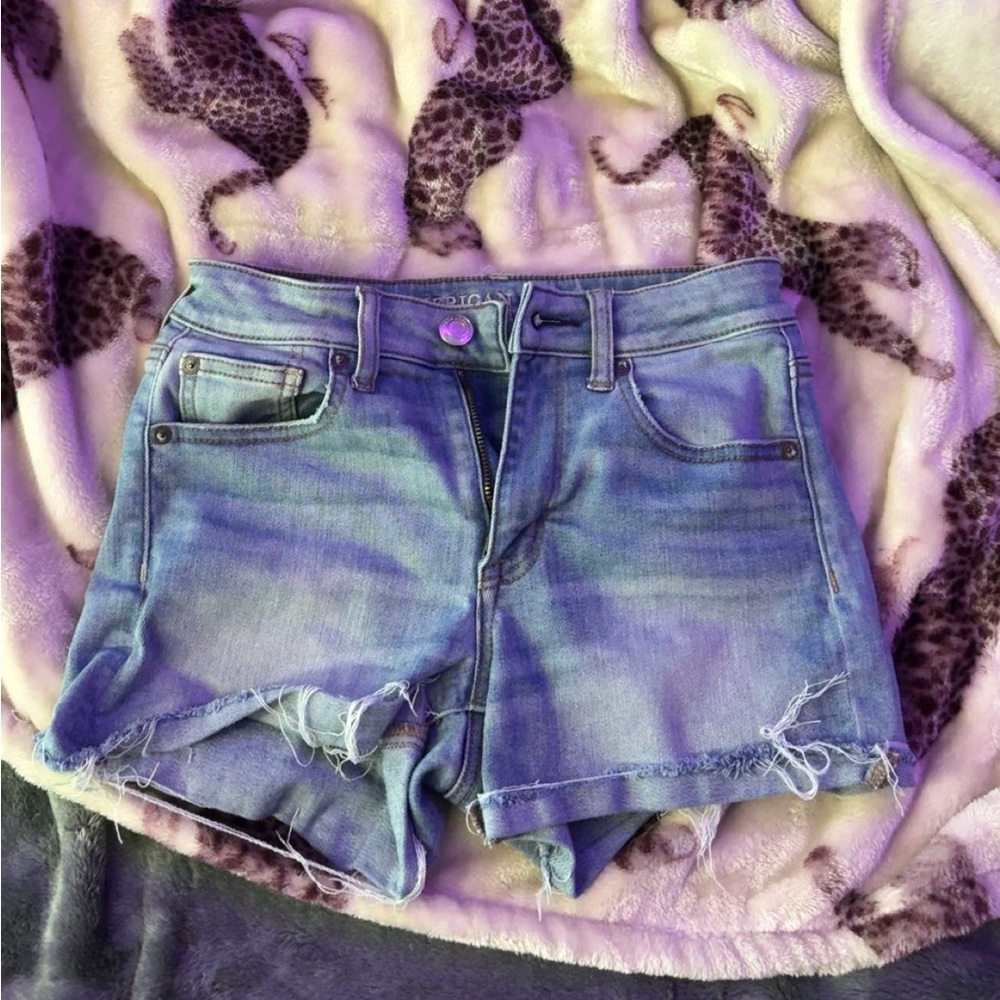 American Eagle Outfitters High Rise Blue Jeans